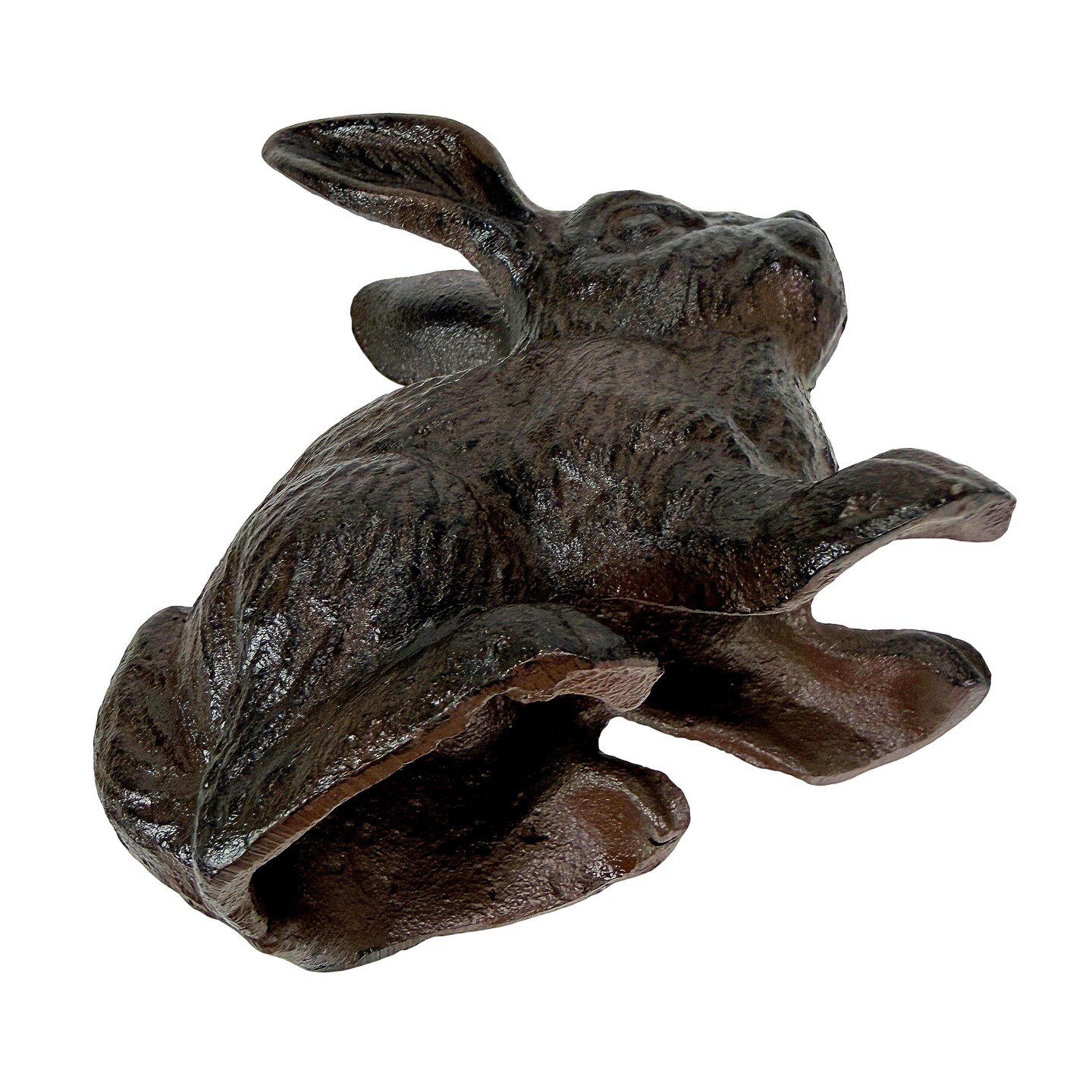 Decorative Bookends Set of 2 Cast Iron Animal Shelf Decor Brown Rustic