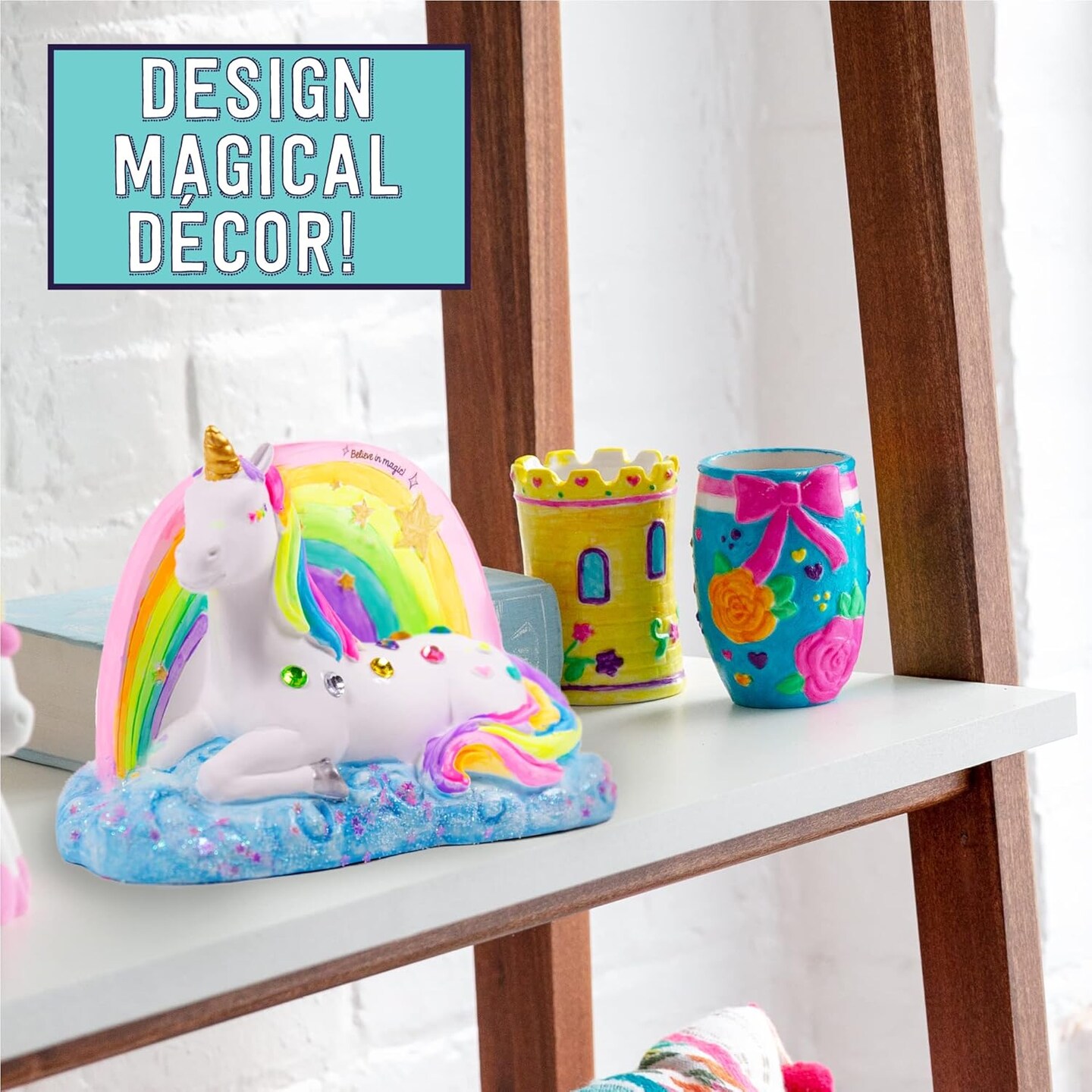 Paint Your Own Unicorns &#x2013; DIY Ceramic Unicorn Kit for Kids