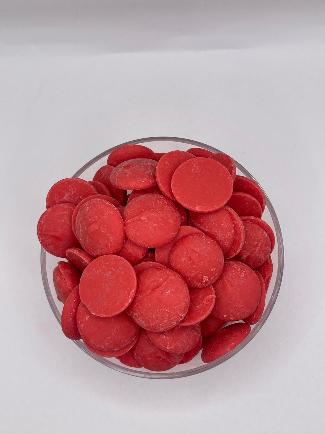 2.5lbs Merckens Red Chocolate Candy Melts for Coating Dipping Drizzling Baking and Decorating