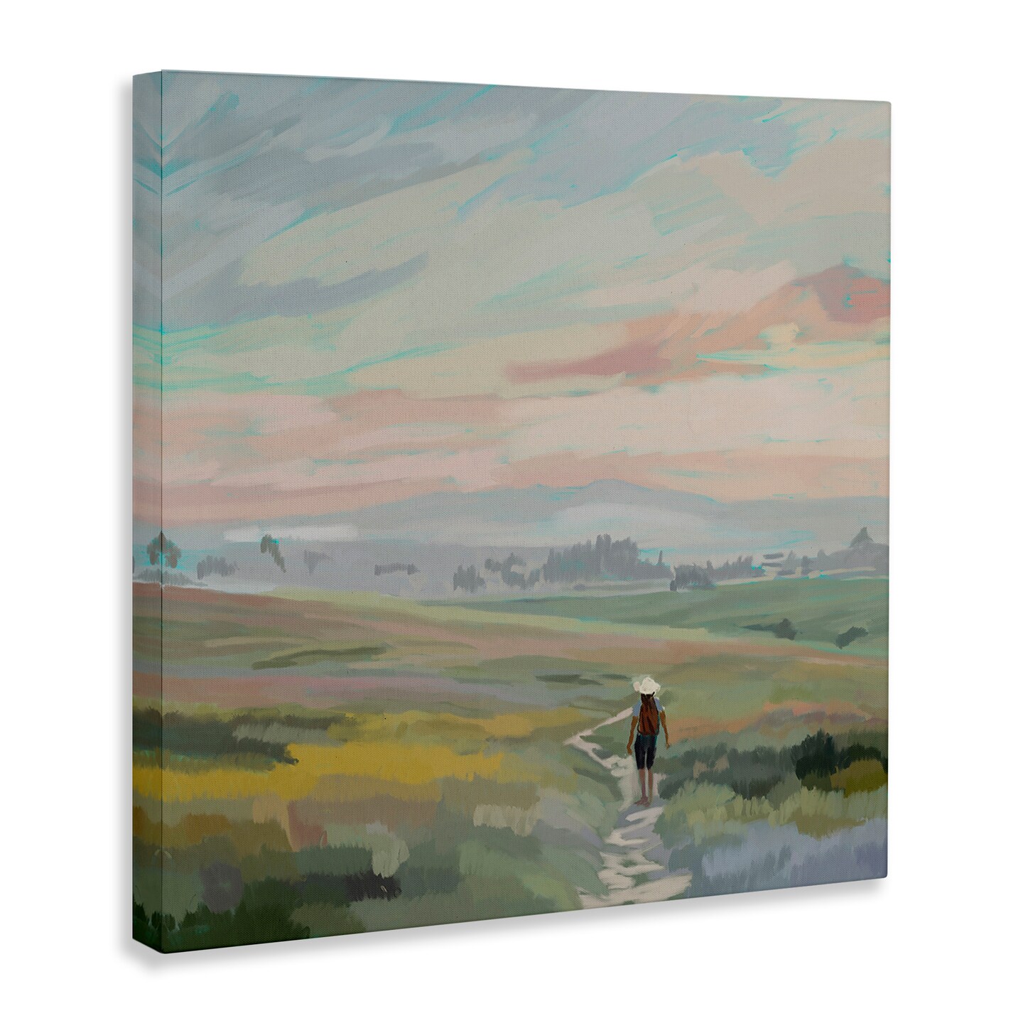 Stupell Industries California Hike Pastel Skies Canvas By Amelia Noyes