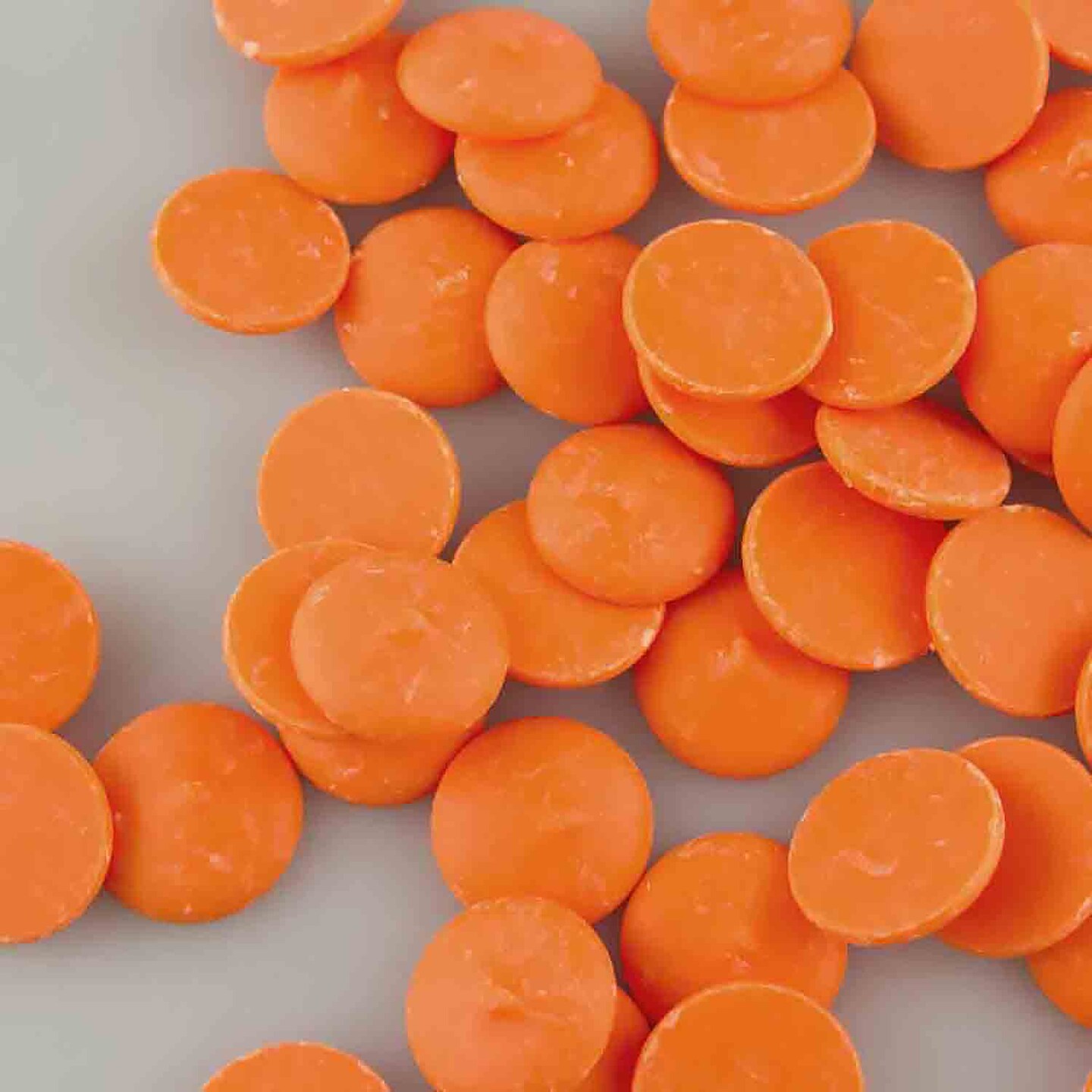 2.5lb Merckens Orange Chocolate Candy Melts for Dipping Coating Drizzling Baking and Decorating