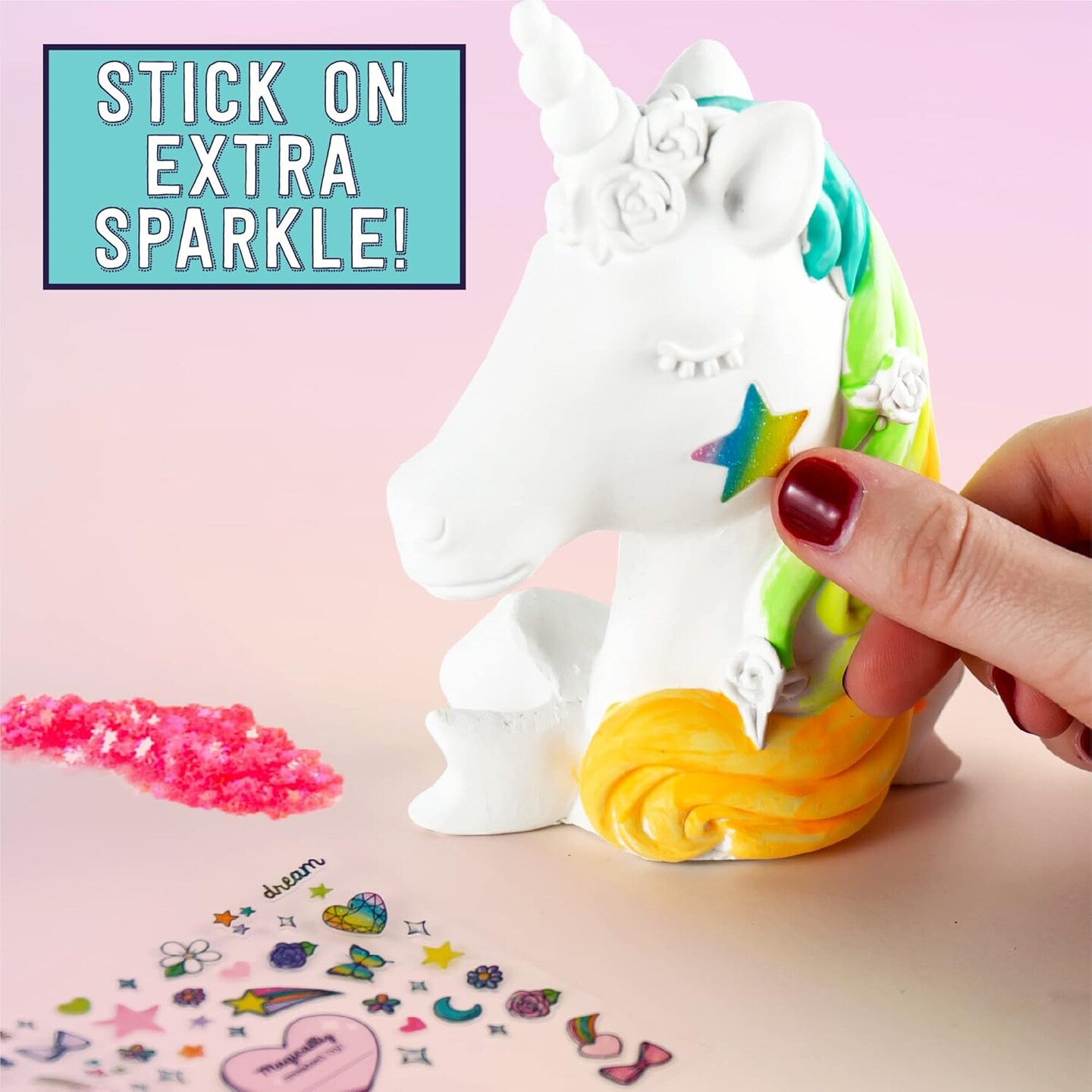Paint Your Own Unicorns &#x2013; DIY Ceramic Unicorn Kit for Kids