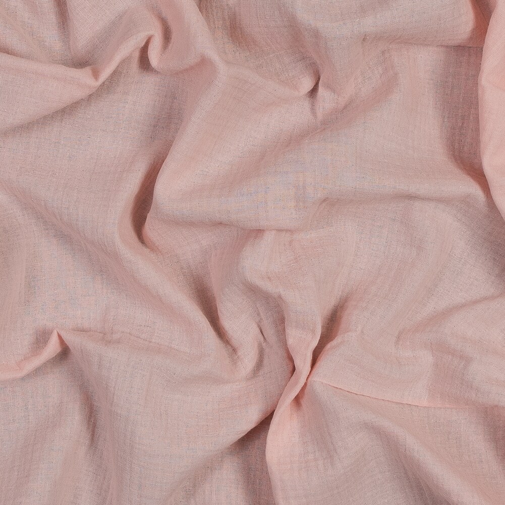 1 Yard Double Cotton Gauze Blush - Talamanca Collection 50’’ Width