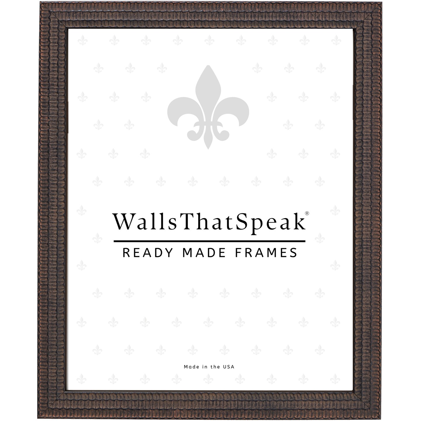5x7 Farnsworth 0.75 Inch Wood Moulding, Wall Display Frame for Art, Posters, or Photos wallsthatspeak