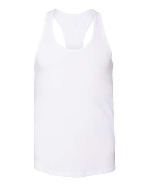 BELLA + CANVAS® Women's Relaxed Fit Racerback Tank with Airlume Cotton and Sustainable Retail Design