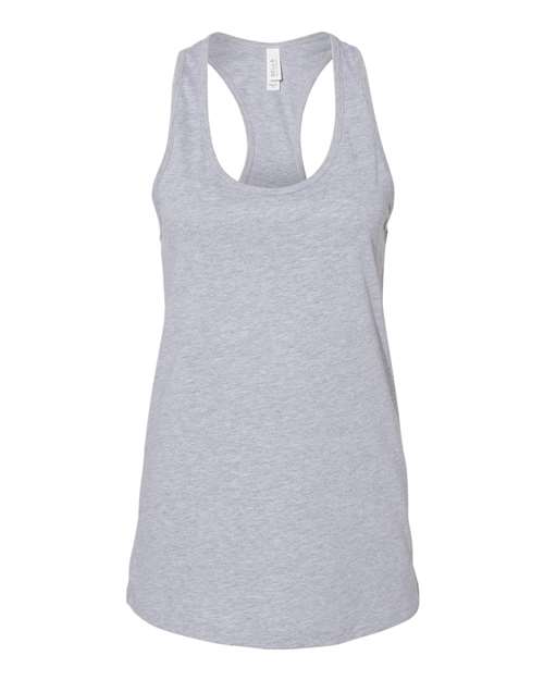 BELLA + CANVAS® Women's Relaxed Fit Racerback Tank with Airlume Cotton and Sustainable Retail Design