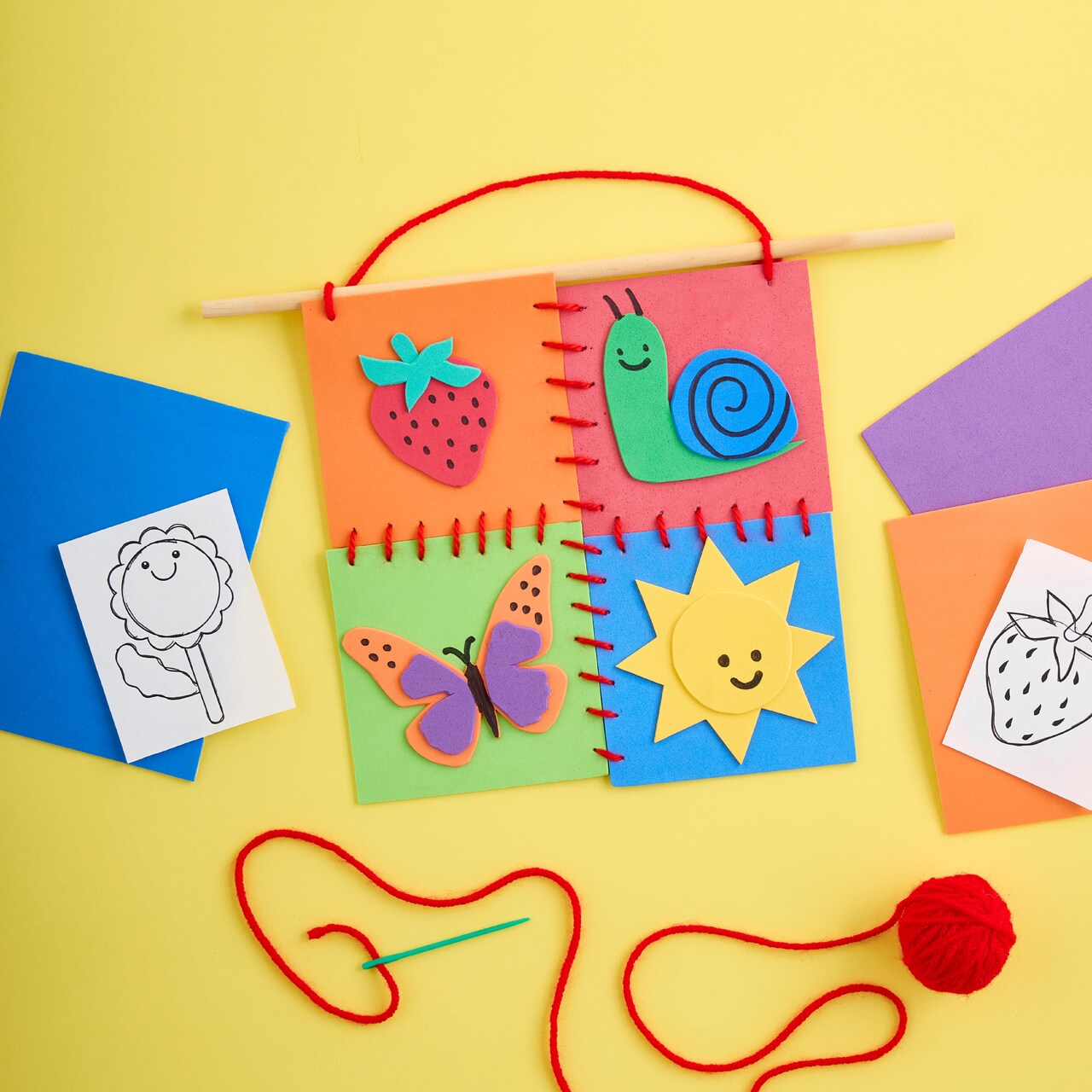 Kids Club: Quilted Foam Art
