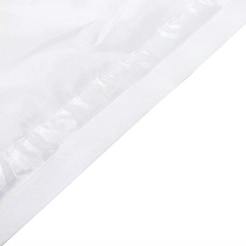 14 ft x 48&#x22; White TABLE SKIRT 2 Layers Tulle Satin Wedding Party Decorations