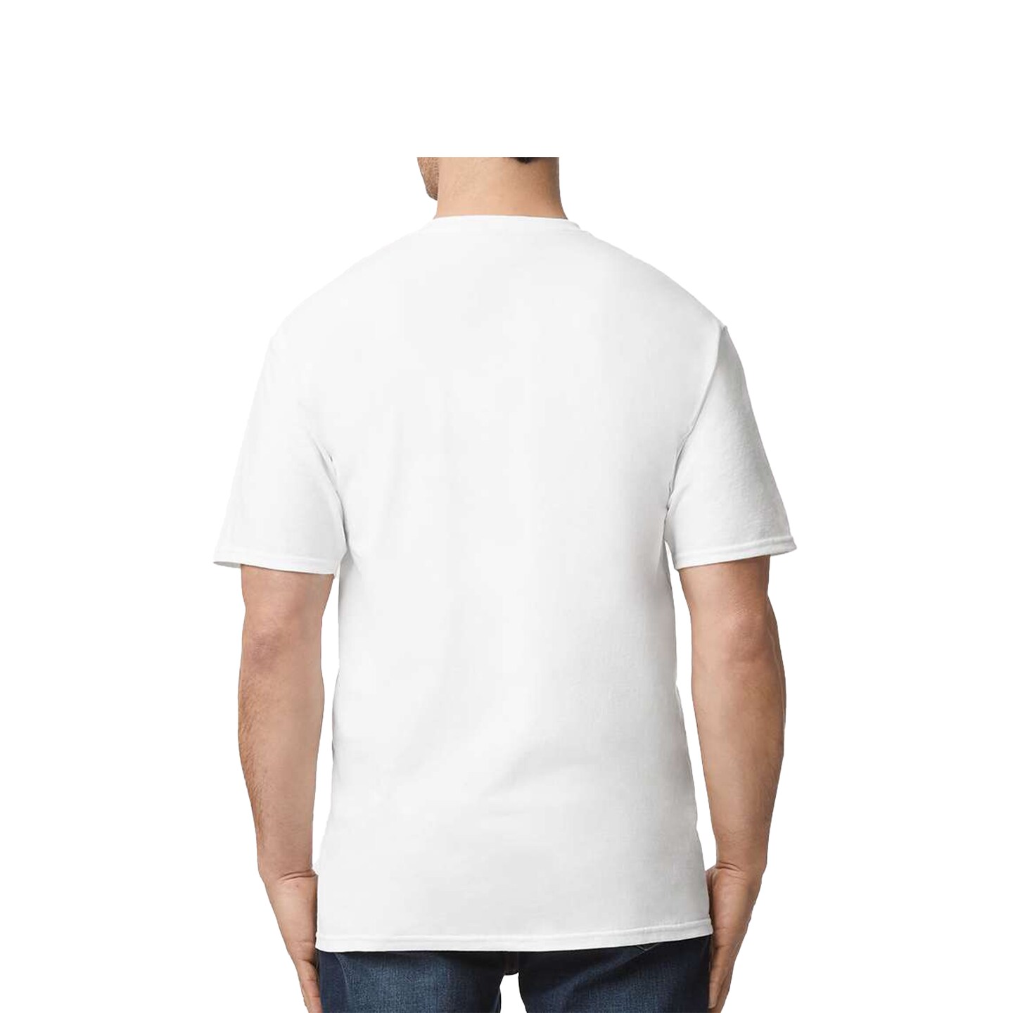 Gildan Ultra Cotton Men’s Tall T-Shirt, Classic Fit Basic Tee, 6 oz. 100% Cotton