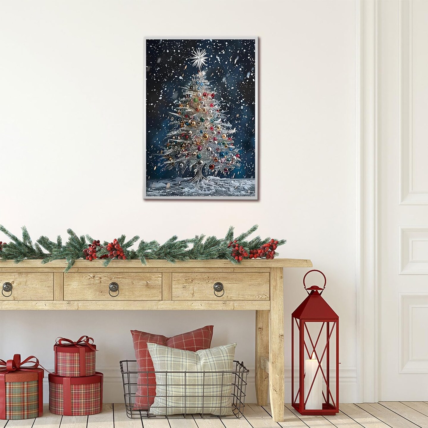 Winter 5D Diamond Painting(Christmas Tree)