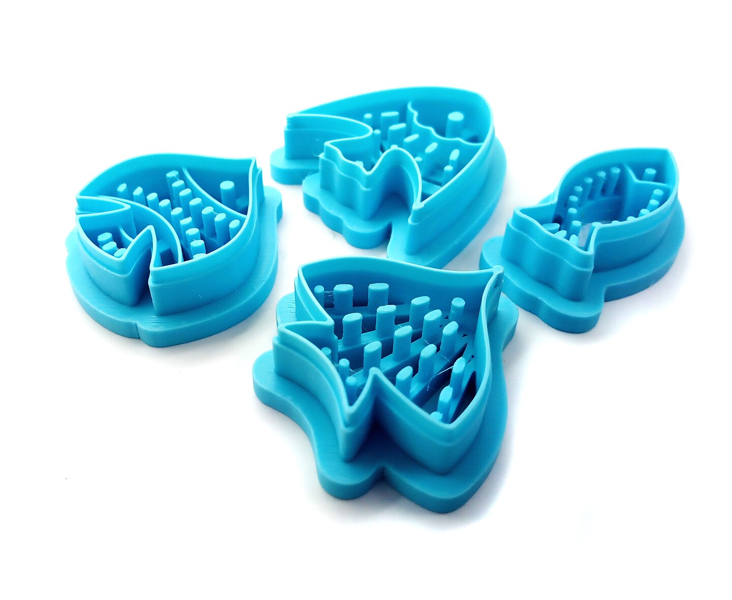 Decorative Fish Clay Cutters, Set of 4, Adorabilities