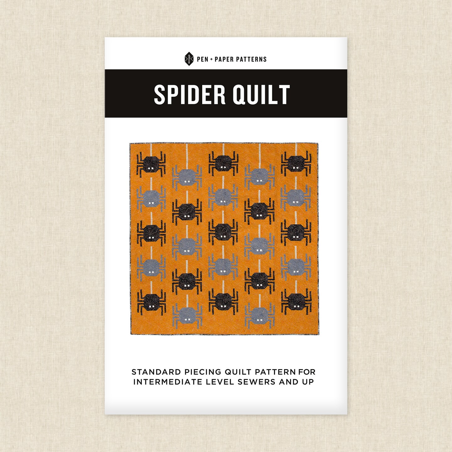 Spider Quilt (ppp 20) | Pen and Paper Patterns | Sewing Pattern