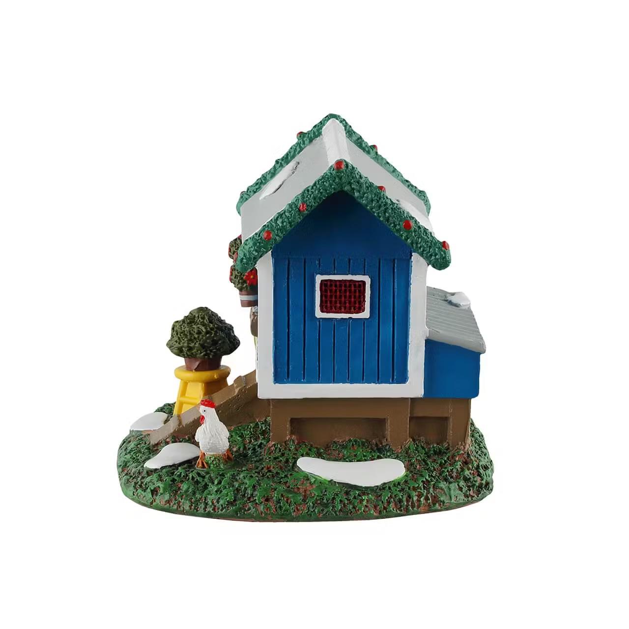Lemax Caddington Village Accessory: Backyard Chicken Coop