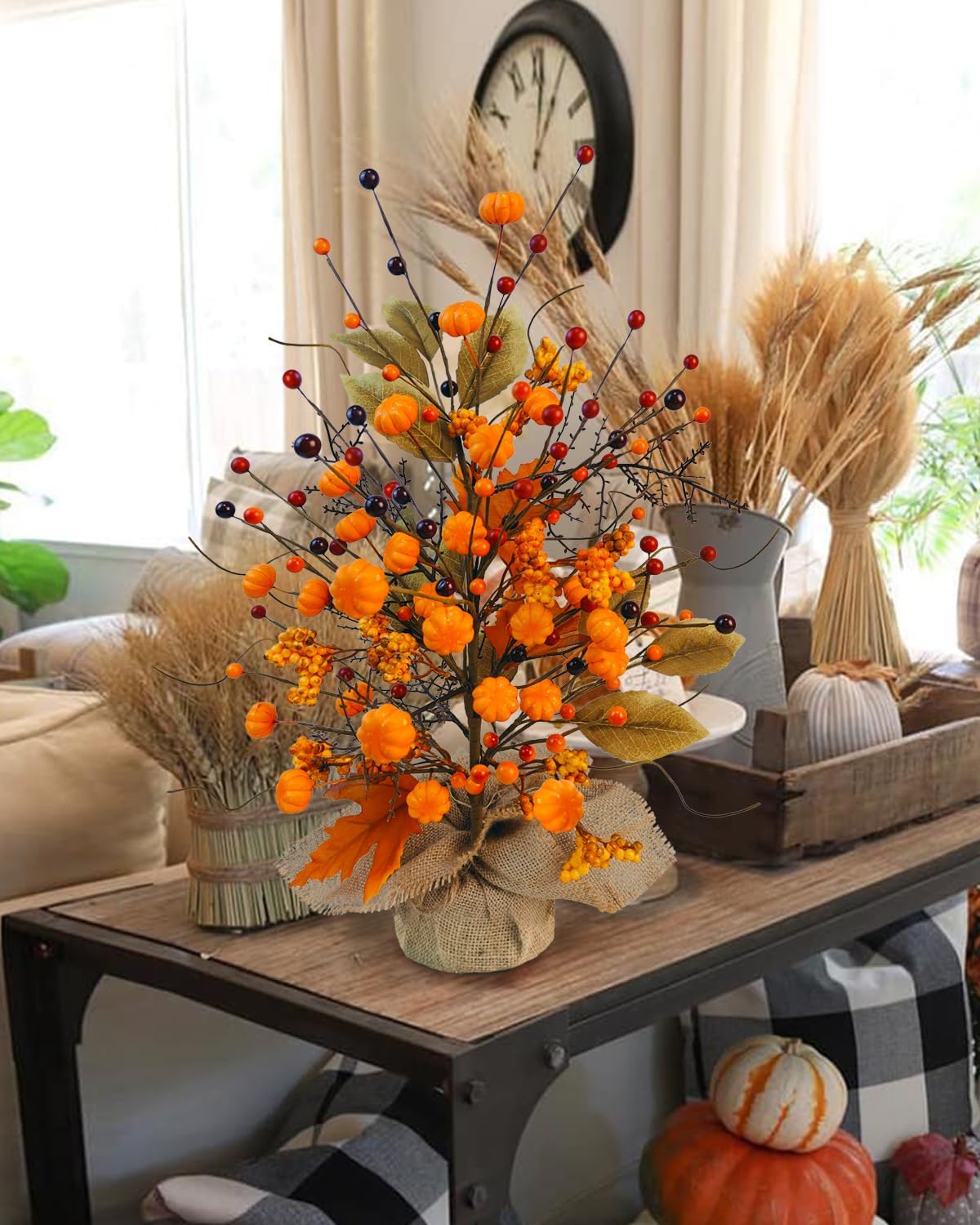 Fall Table Centerpieces Tree