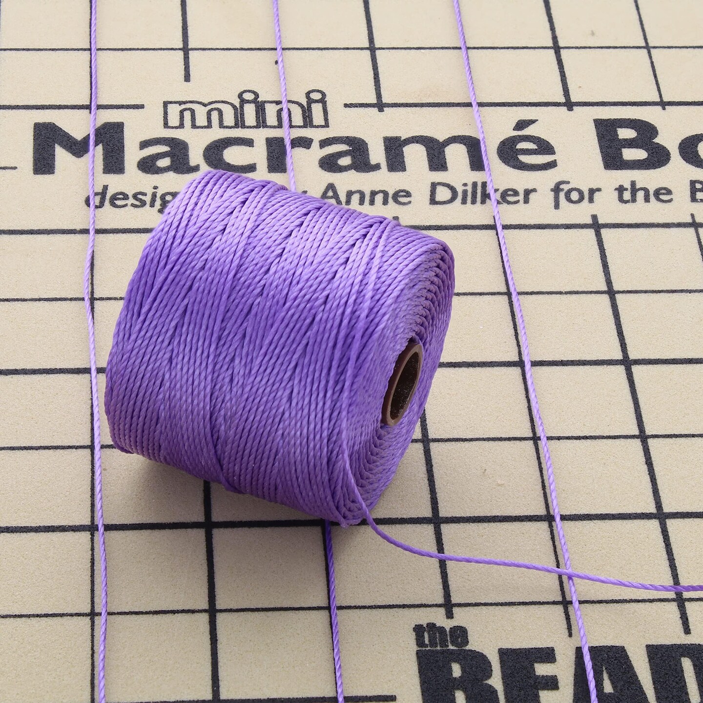 The Beadsmith S-Lon Bead Cord – .5 mm Twisted Nylon Cord for Stringing