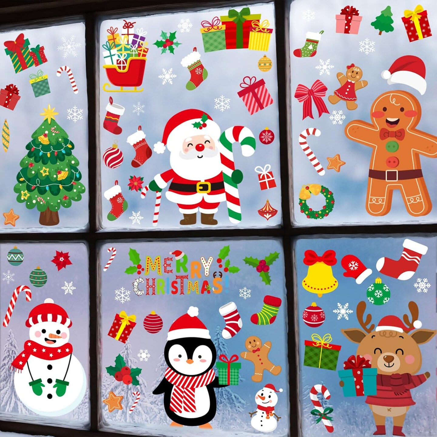 Halloween Window Clings (Multiple Colors)