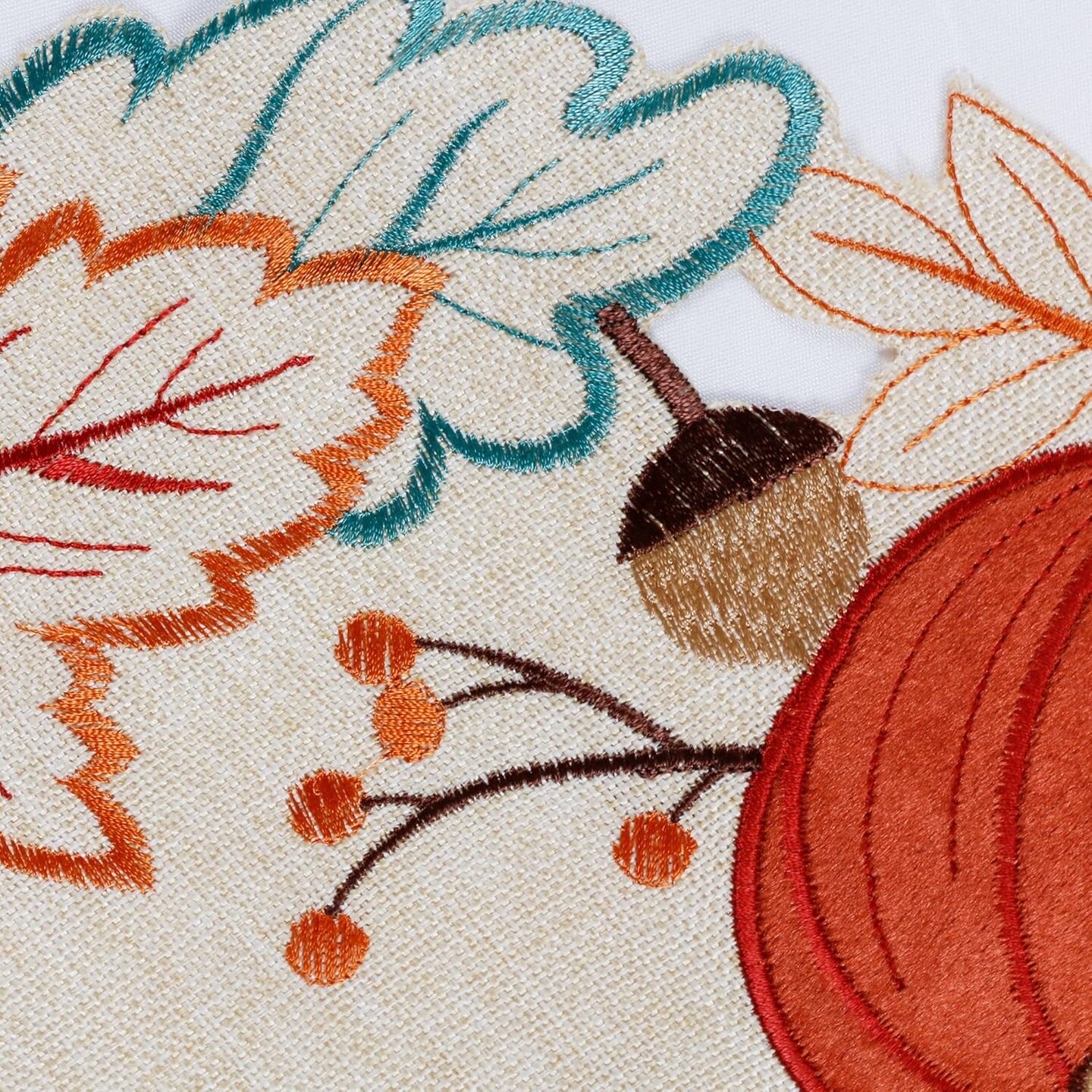 Fall Pumpkins Round Placemats(Thanksgiving Pumpkin)