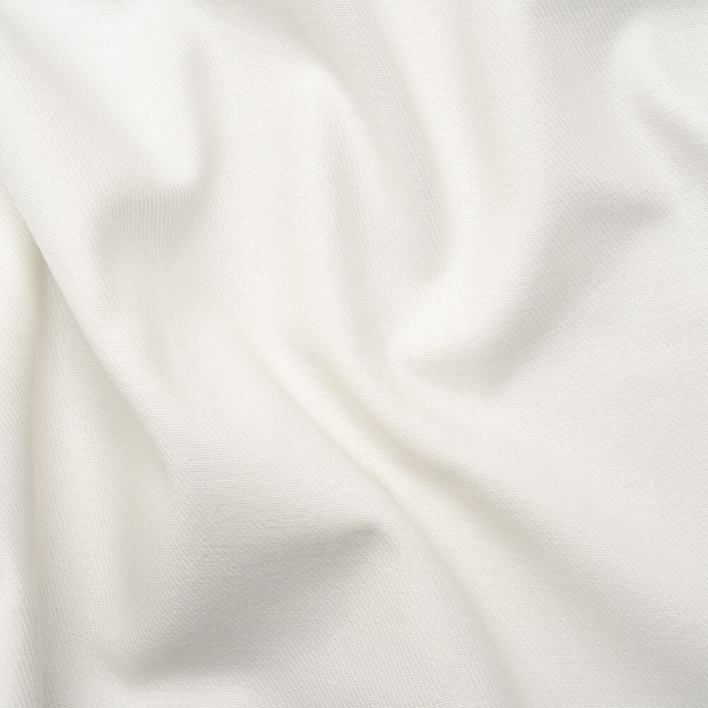 1 Yard Cotton and Lyocell Heavy Denim Twill PFD White Deadstock 62’’ Width