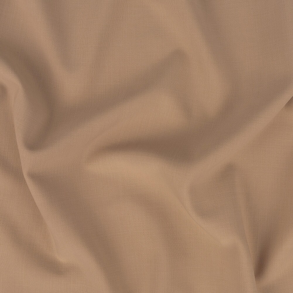 1 Yard Italian Beige Stretch Wool Double Cloth Fabric for Tailoring and Coats 61 inch Width