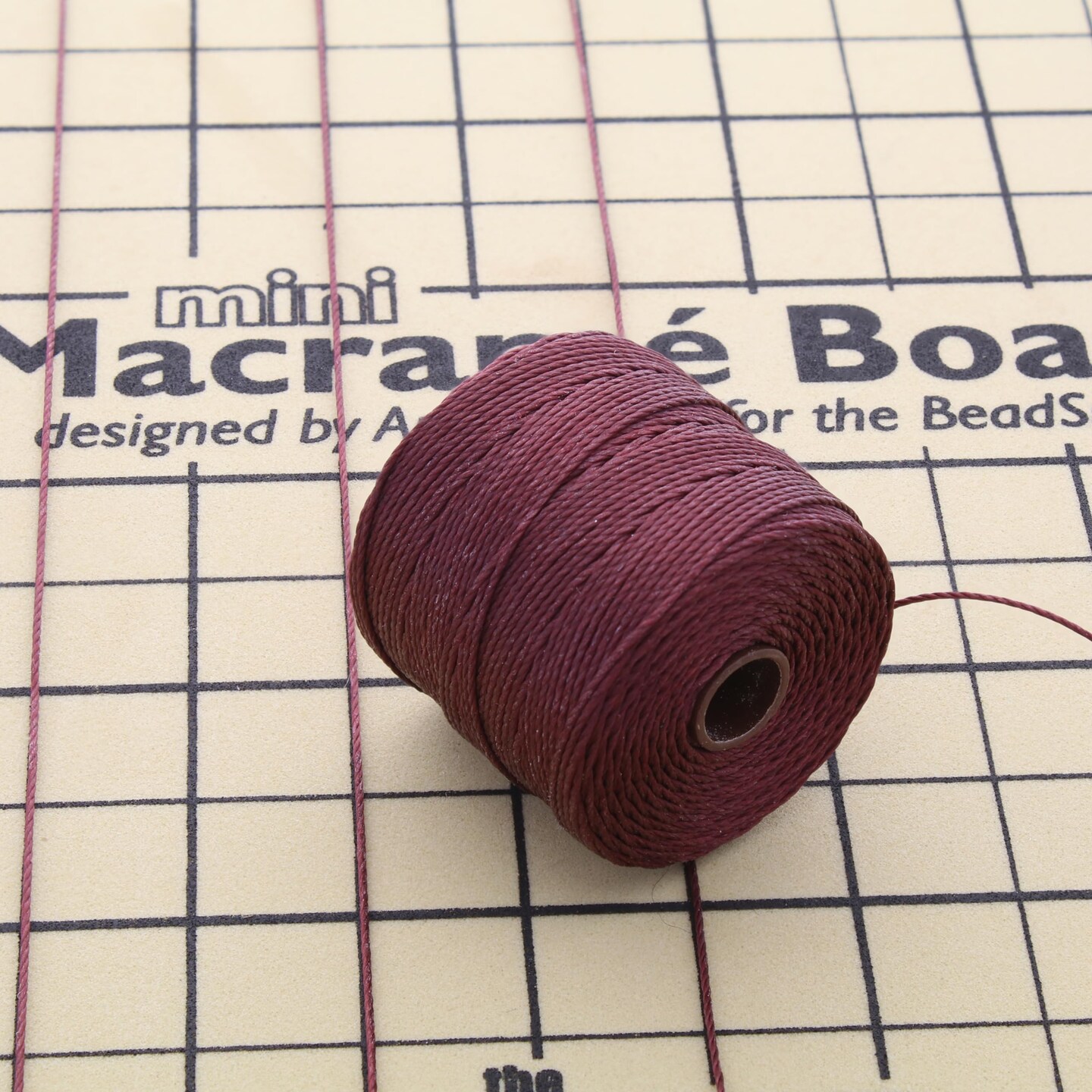 The Beadsmith S-Lon Bead Cord – .5 mm Twisted Nylon Cord for Stringing