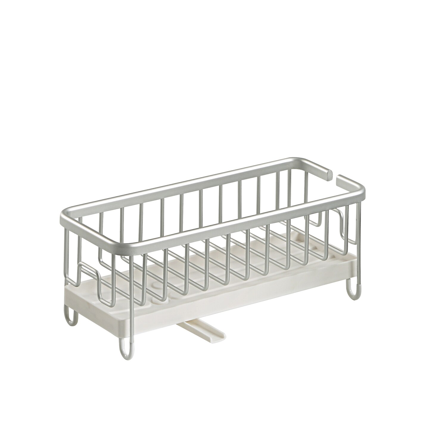 Never Rust Aluminum Utensil, Sink Cleaning Tools Holder for Kitchen Sink with Drain Board