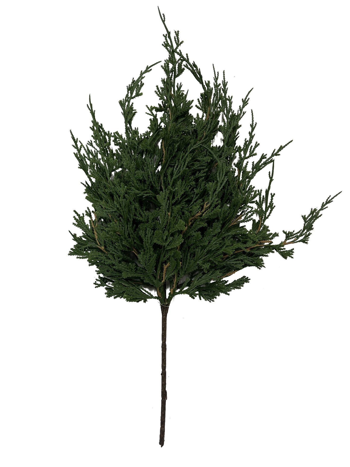 3PC Artificial 18&#x22; Soft Cedar Pick &#x2013; Lifelike Greenery,