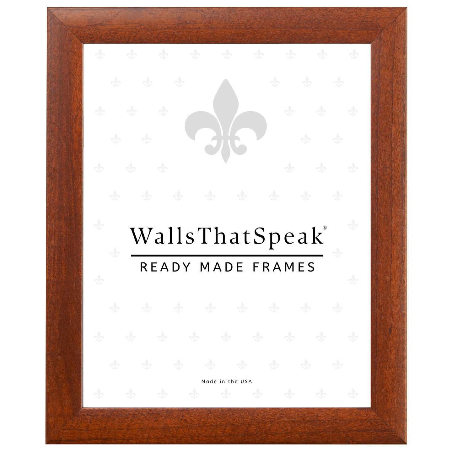Contemporary 1&#x22;, Honey Brown Picture Frame by wallsthatspeak