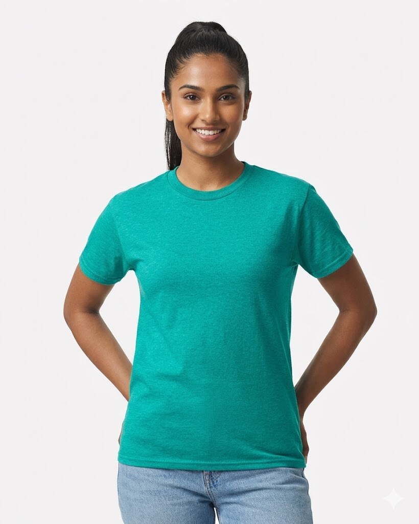 Gildan® Ultra Cotton Short Sleeve Crewneck T-Shirt – 6 oz 100% US Cotton for Casual Wear