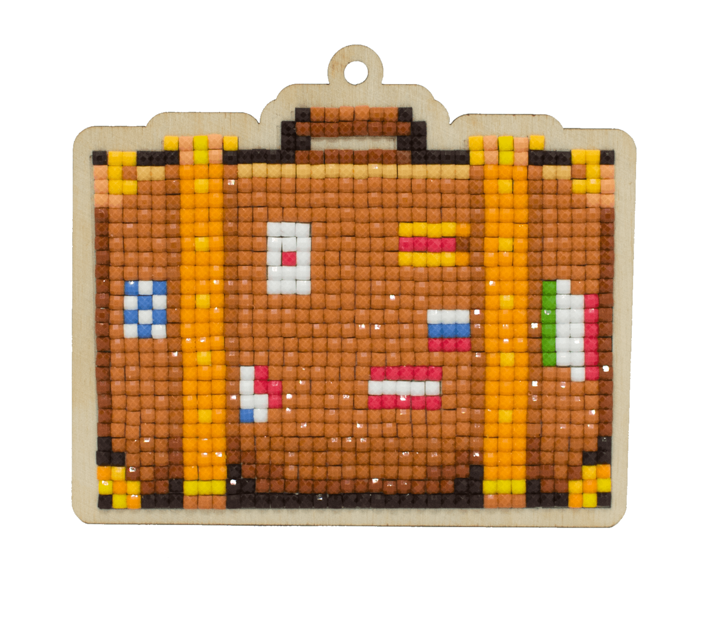 Suitcase CSw386 Diamond Painting on Plywood Kit