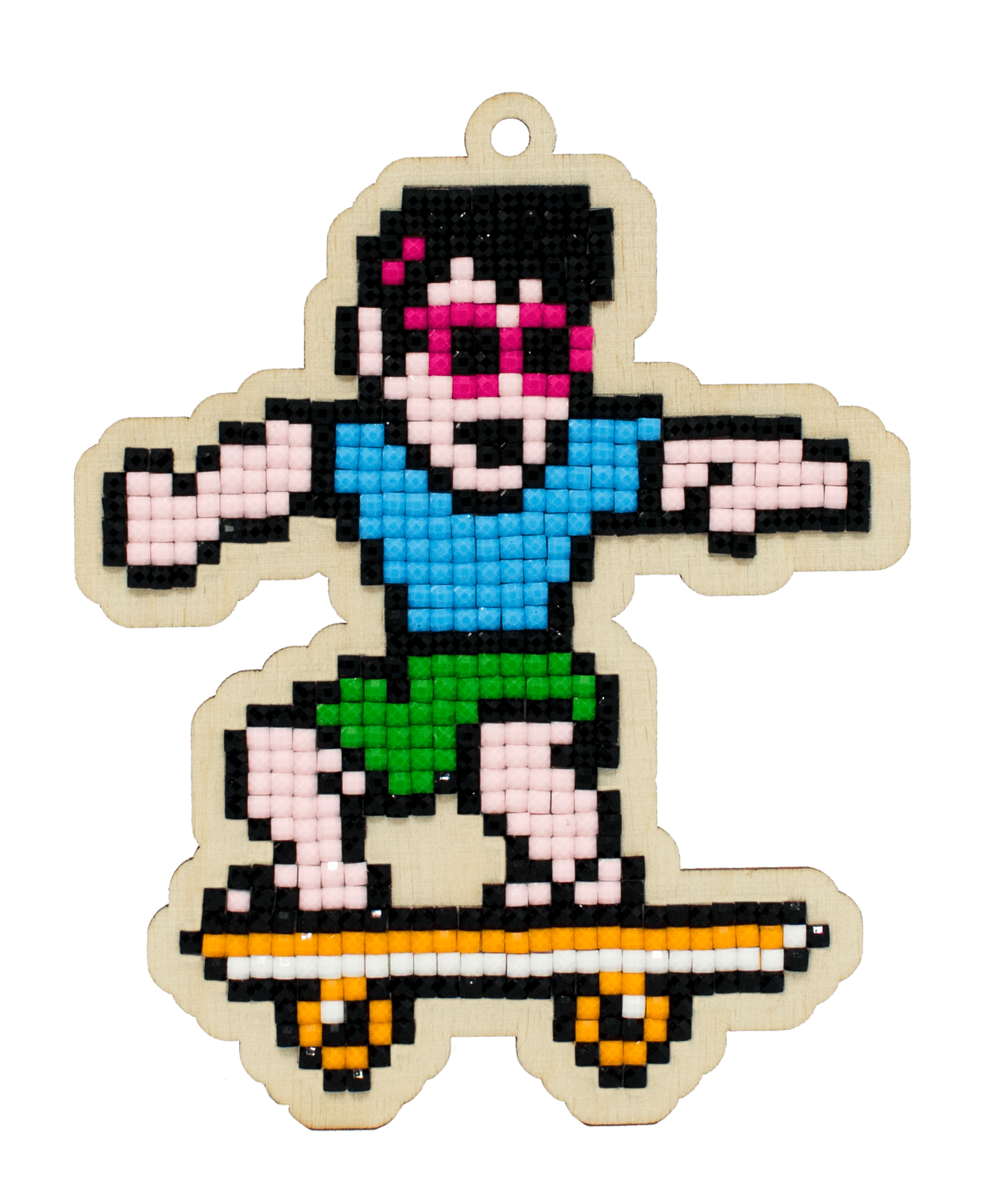 Skater CSw369 Diamond Painting on Plywood Kit