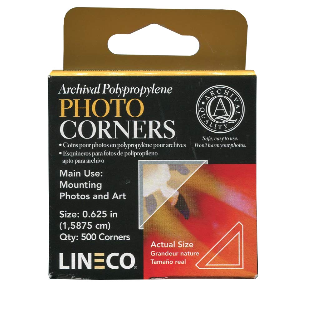 Lineco Self-Adhesive Polypropylene Mounting/Framing Corners