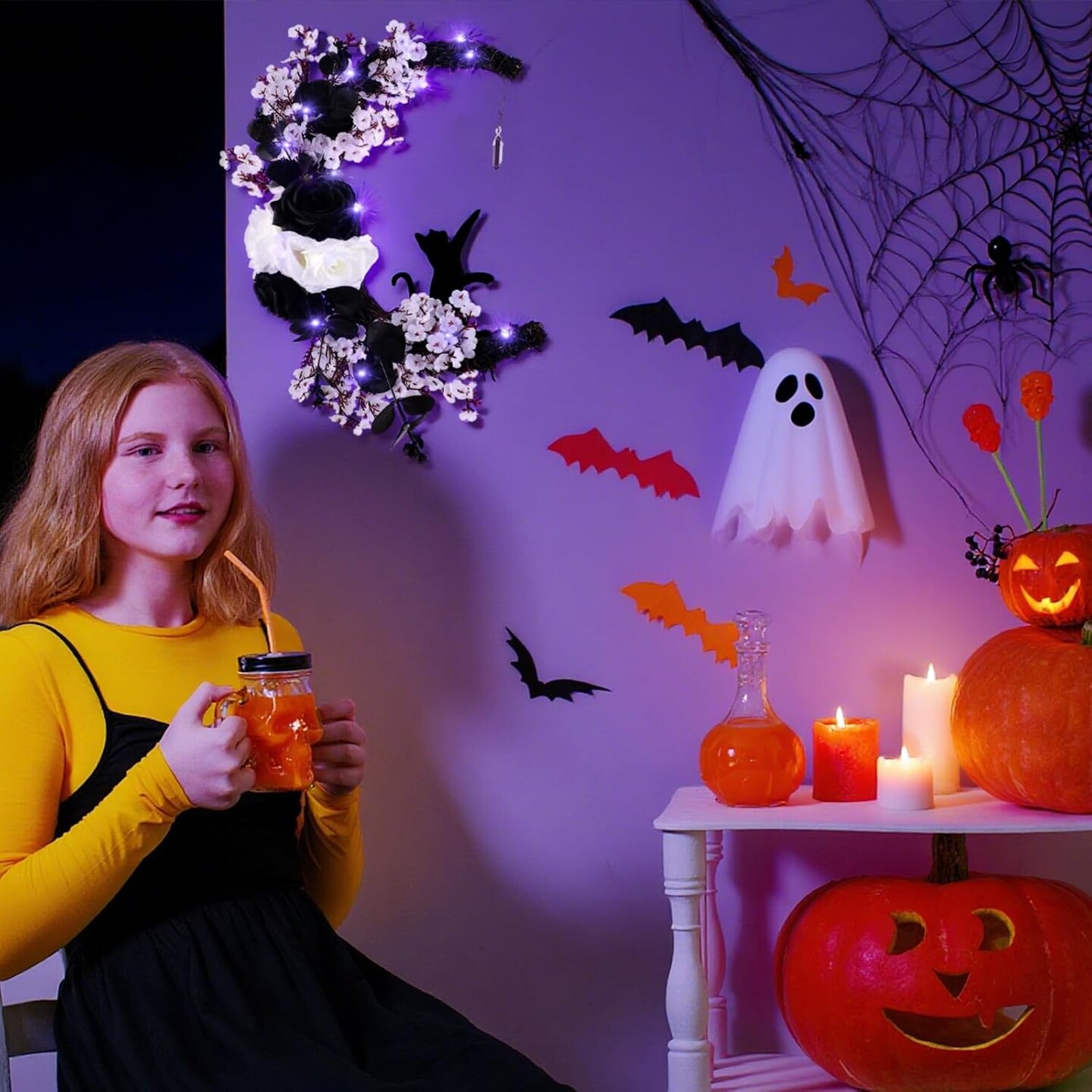 2025 Halloween Wreaths for Front Door