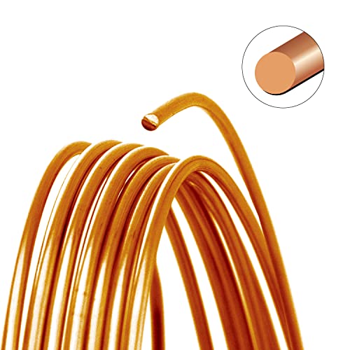 The Beadsmith Wire Elements Craft Wire &#x2013; Tarnish Resistant, Soft Temper, Round