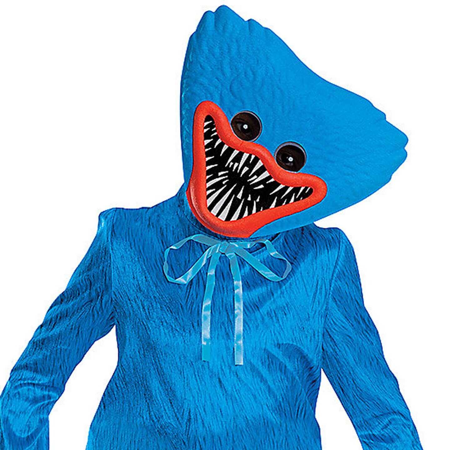 Kids Classic Poppy Playtime Huggy Wuggy Costume Blue Jumpsuit Outfit