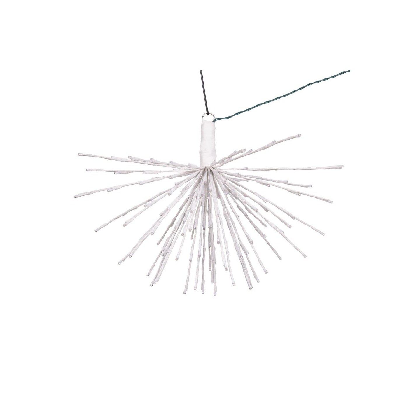 Vickerman 160Lt x 24" White Starburst Pure White 5mm LED Lights.