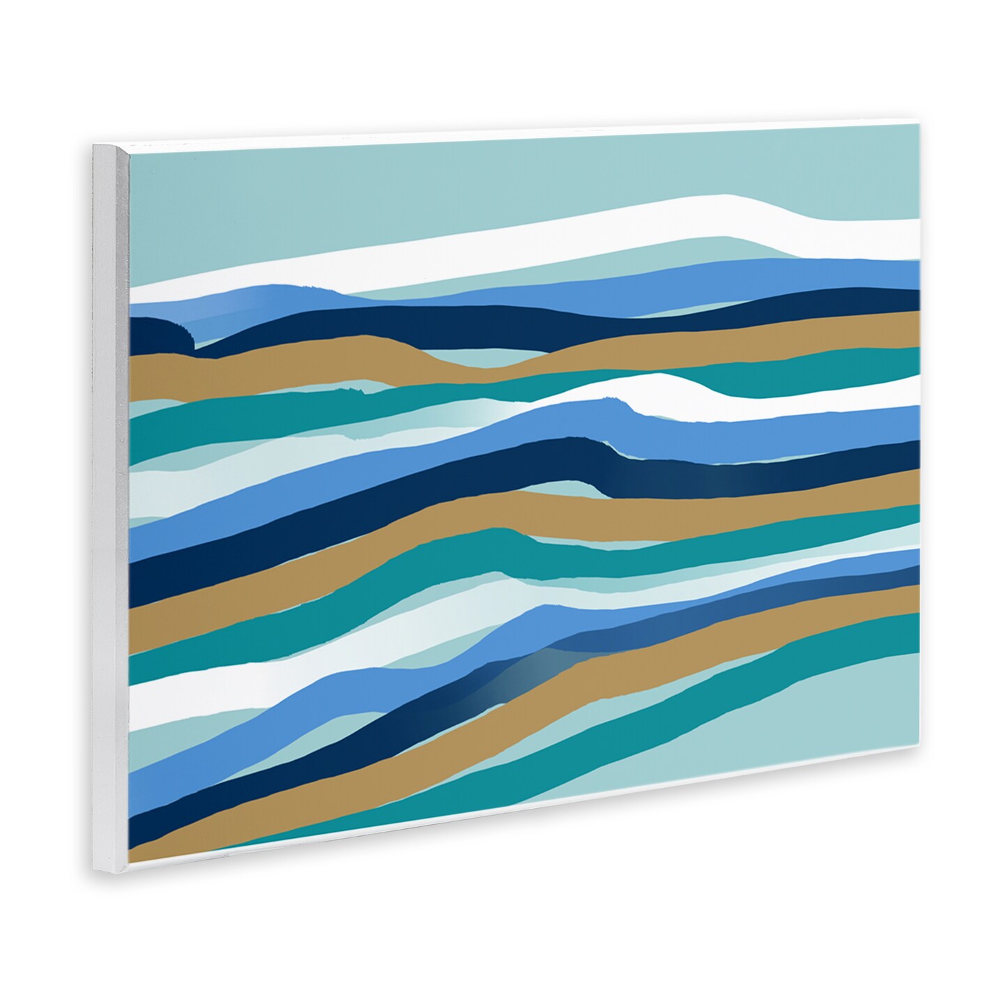 Stupell Industries Between The Waves Ripples Wall Plaque, design by Atelier Posters