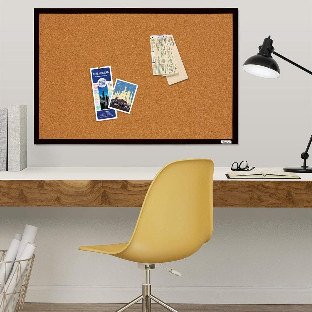 Cork Bulletin Board - Black Frame (2 FT by 3 FT)