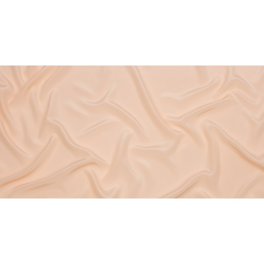 1 Yard Premium Silk Crepe de Chine in Bellini 44" Wide Luxury Fabric for Dress making & Sewing