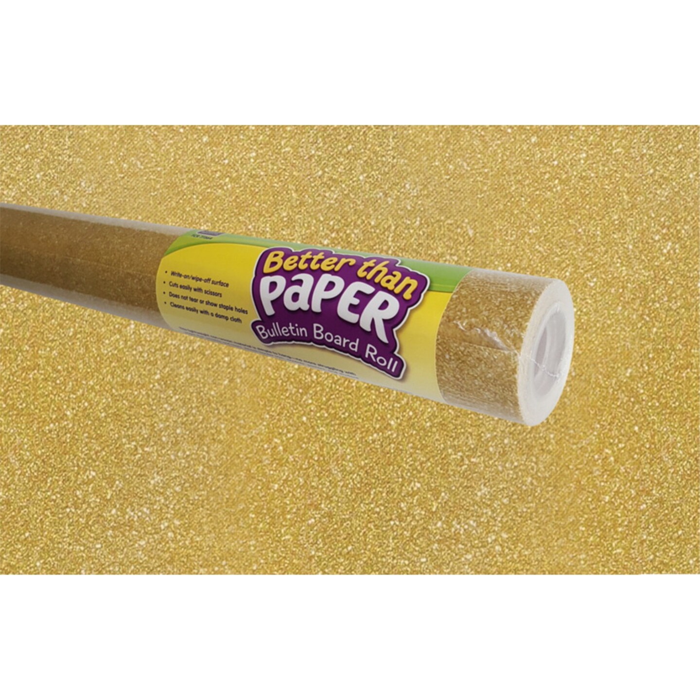 Teacher Created Resources Better Than Paper Bulletin Board Roll, Gold Shimmer