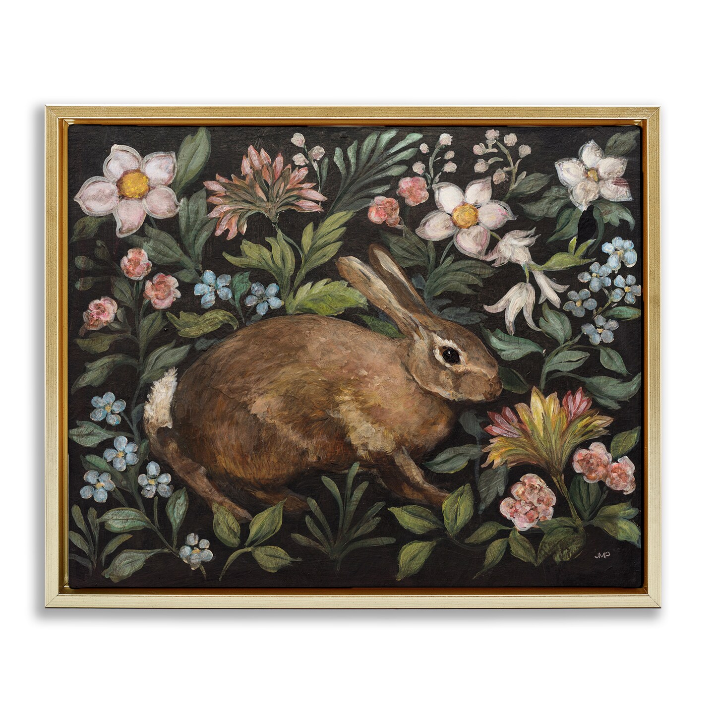 Stupell Industries Flora And Fauna Rabbit Floating Frame, design by Julia Purinton
