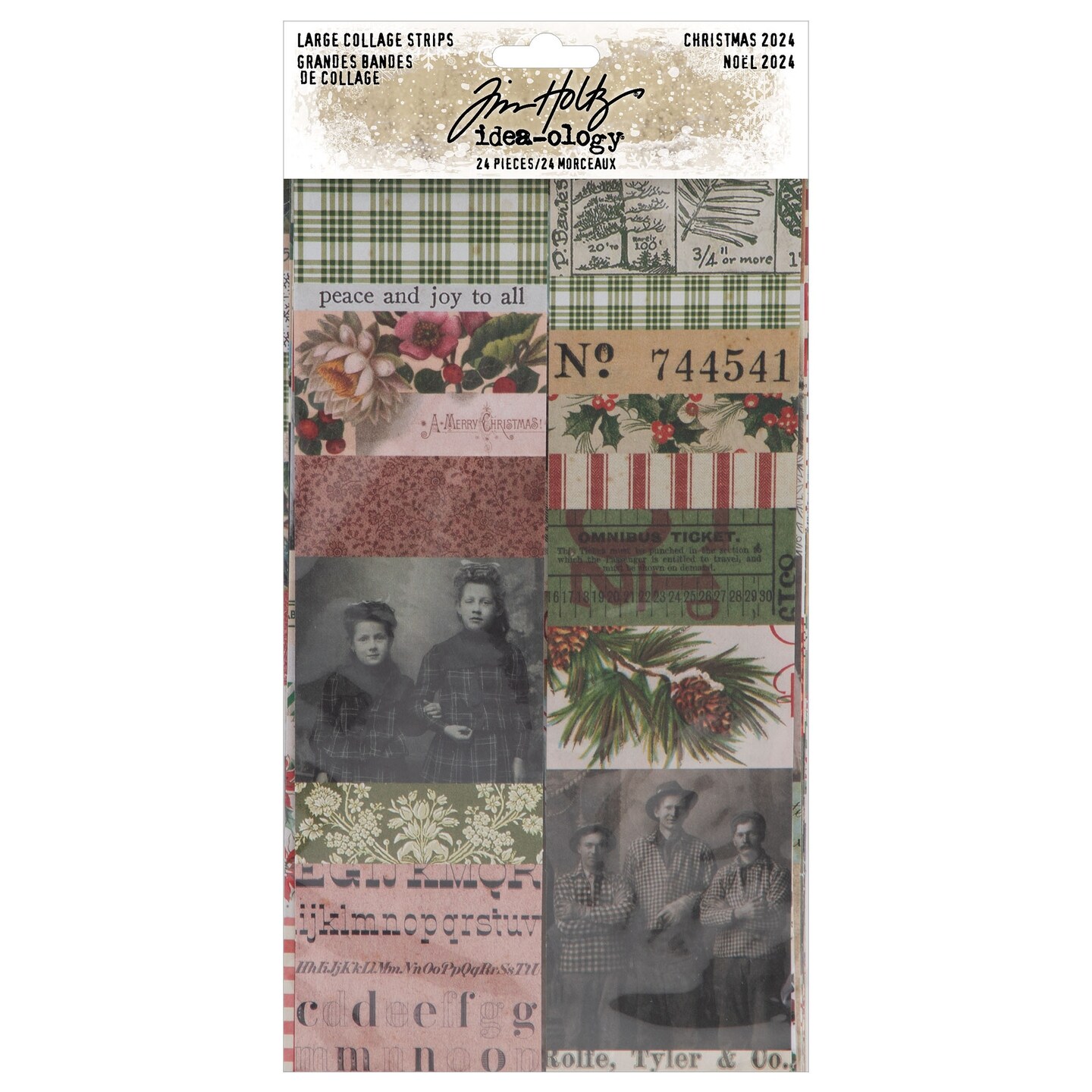 Tim Holtz Idea-ology-Large Collage Strips