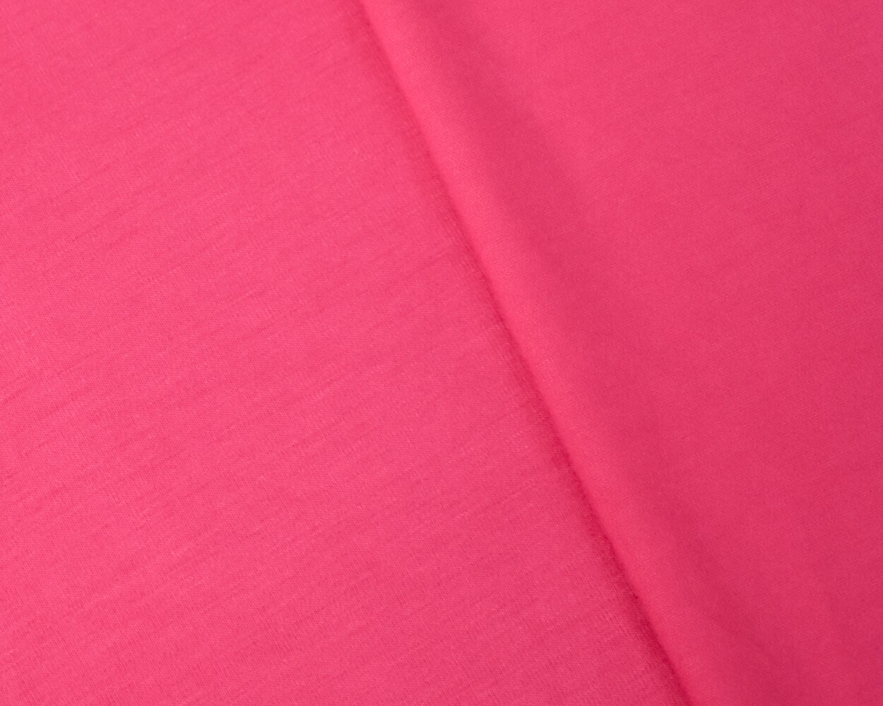 Pink Stretch Bamboo Spandex Solid Jersey Knit Fabric By the Yard