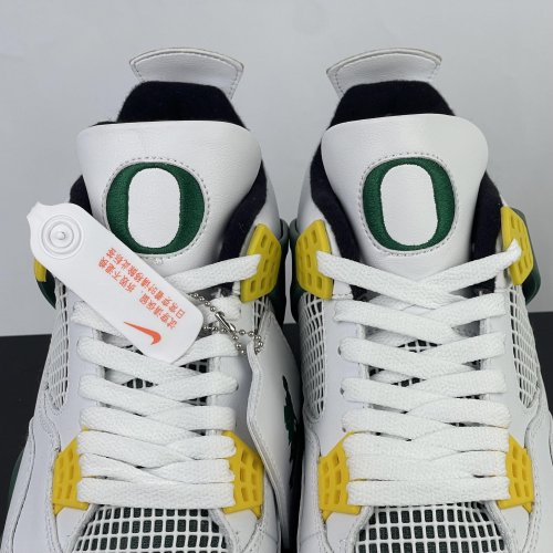 Nike Air Jordan 4 Retro Oregon Ducks | MakerPlace by Michaels display picture 1