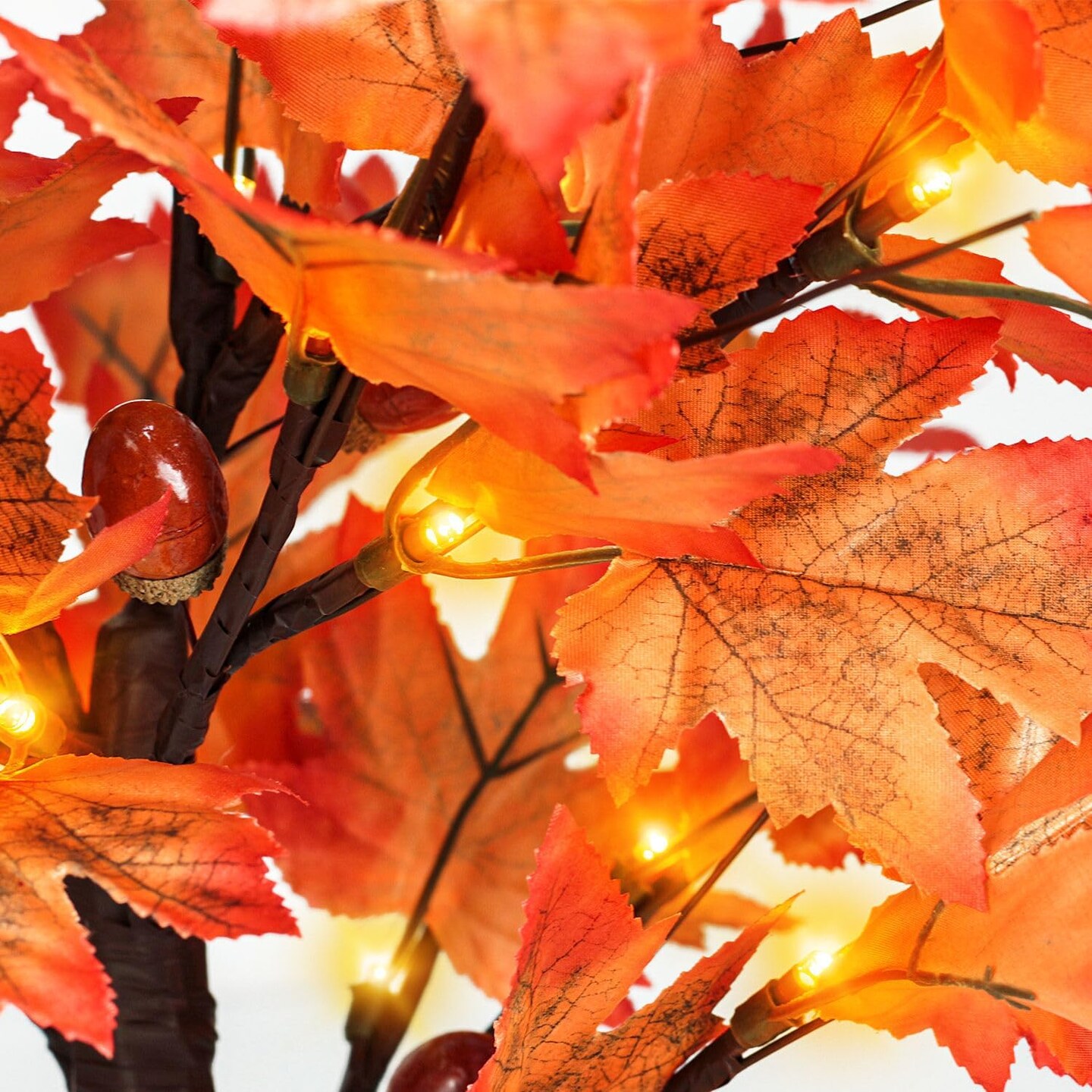 18 Inch Lighted Maple Tree with 36 Lights (1.5FT, 1 Pack)