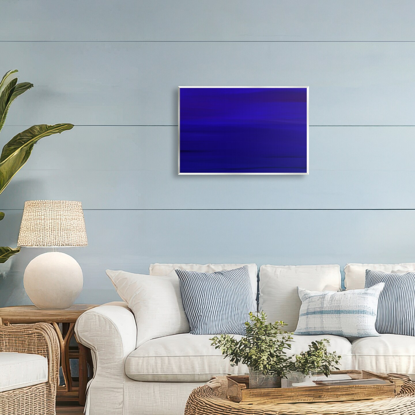 Stupell Industries Deep Blue Abstract Wall Plaque, design by Atelier Posters