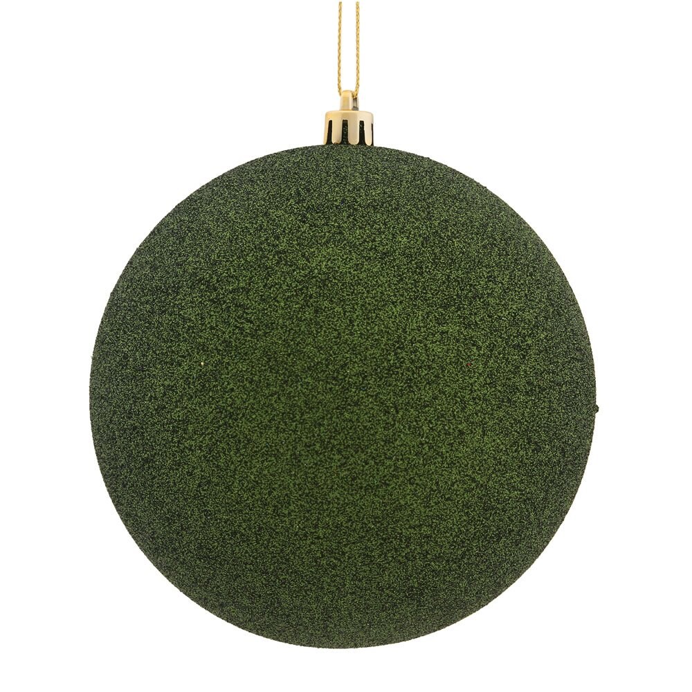 Vickerman 2.4" Moss Green Glitter Ball 24/Bag - N590664DG