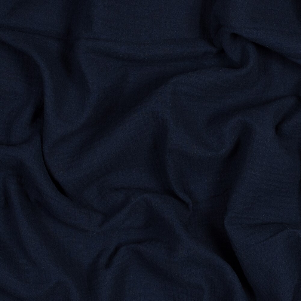 1 Yard Double Cotton Gauze Navy - Talamanca Collection 50’’ Width