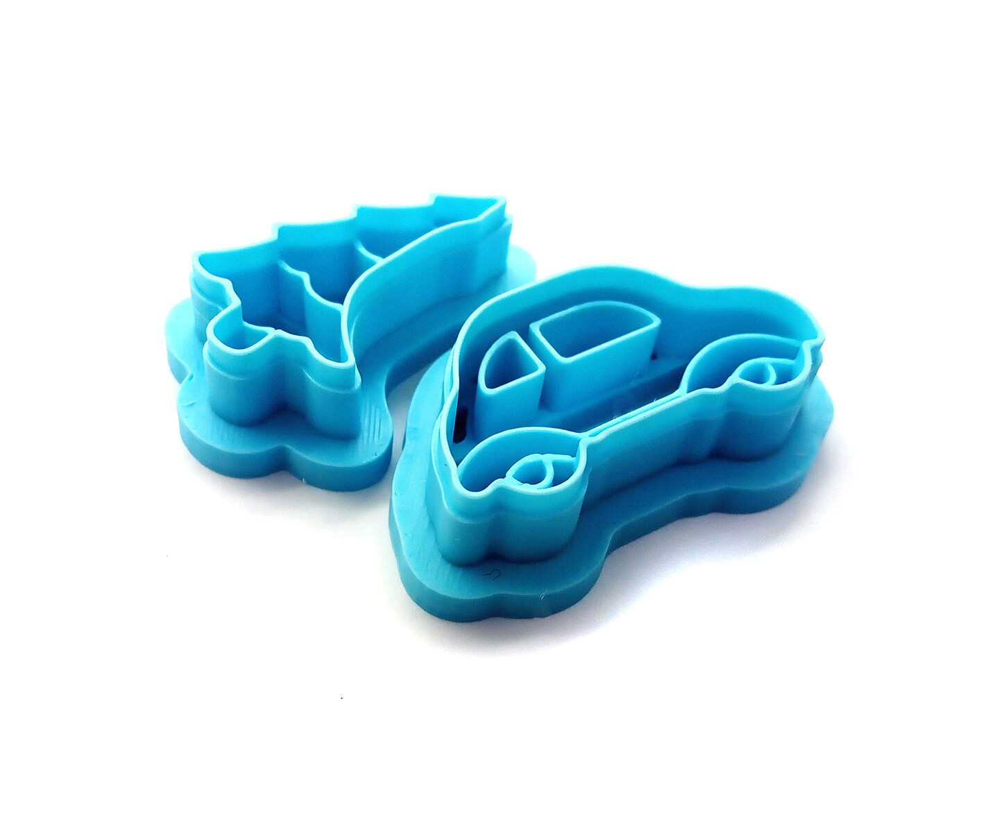 Christmas Tree with Car Clay Cutters, 2 pc, Adorabilities