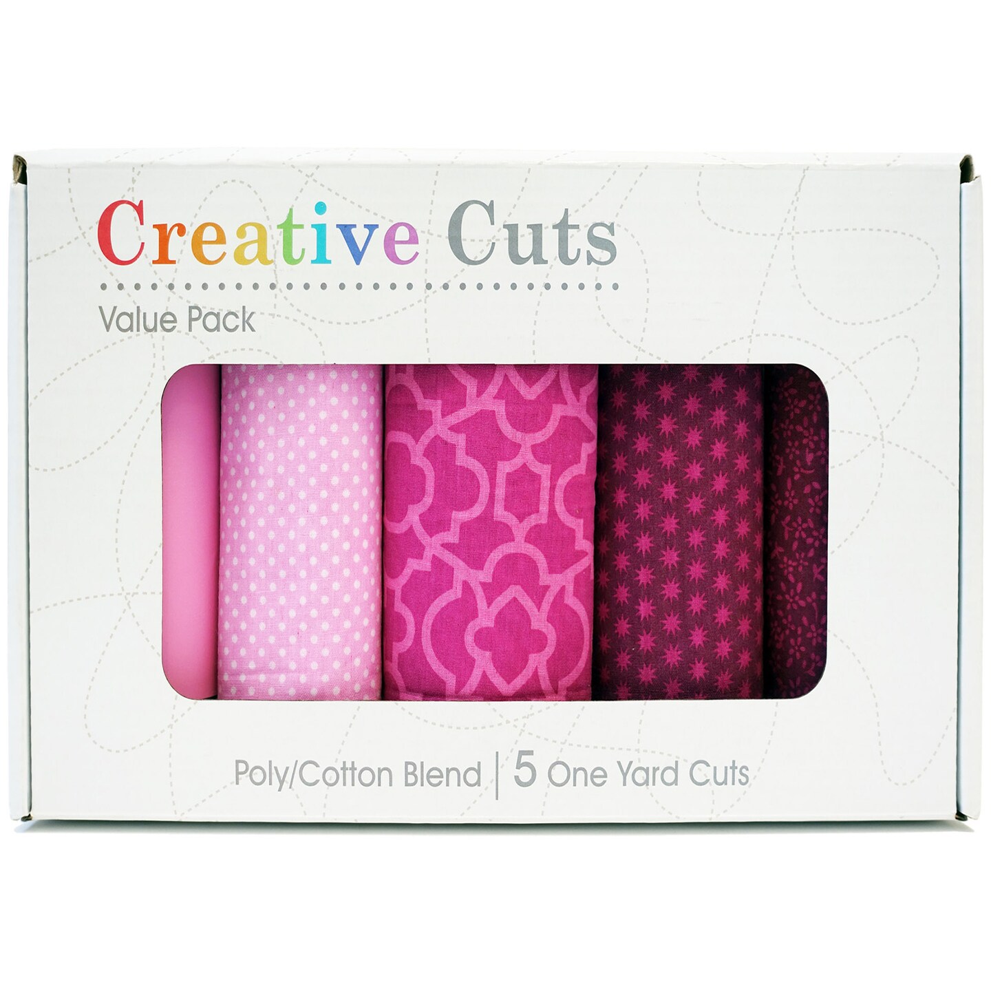 DAVID TEXTILES CREATIVE CUTS POLY COTTON 5 YD ASST