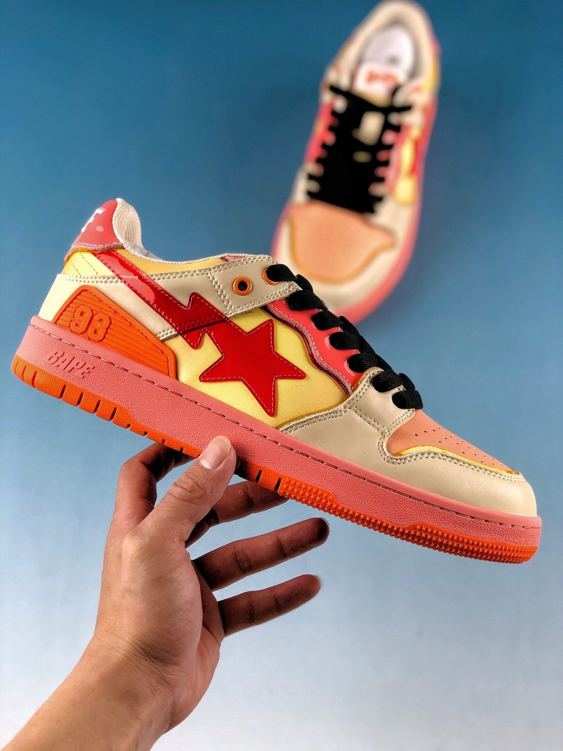 A Bathing Ape Bape SK8 Sta Orange | MakerPlace by Michaels